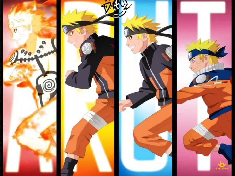 Hình ảnh Các Trạng Thái Chiến đấu Của Naruto