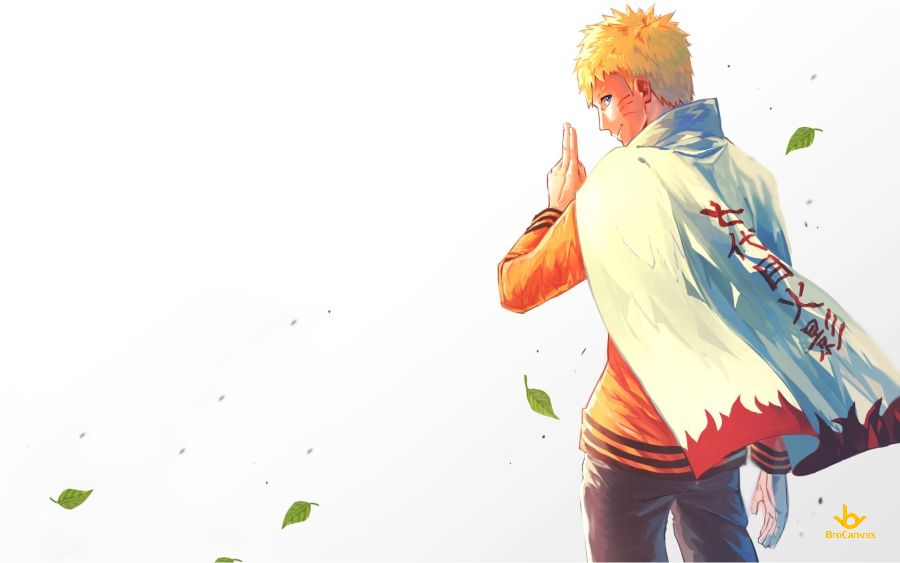 Hình ảnh Naruto Bắt ấn Trong Gió