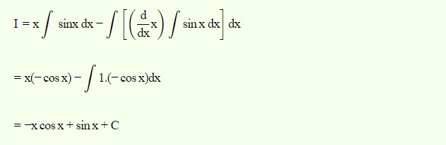 Công thức tính nguyên hàm từng phần và cách giải bài tập