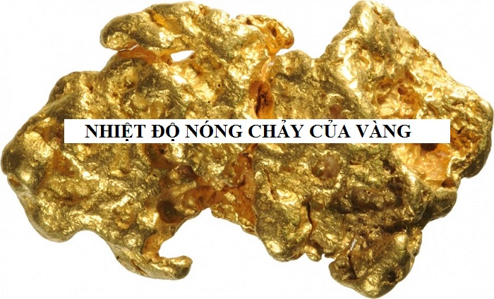 Nhiệt độ nóng chảy của vàng