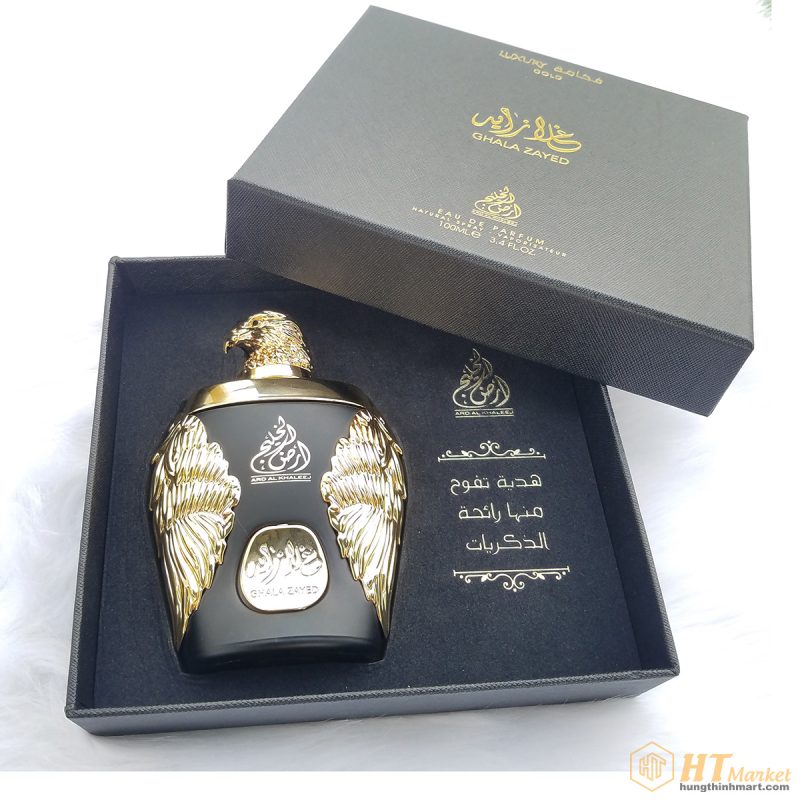 Nước Hoa Dubai Nam Đại Bàng Vàng Chính Hãng Ghala Zayed Luxury Gold