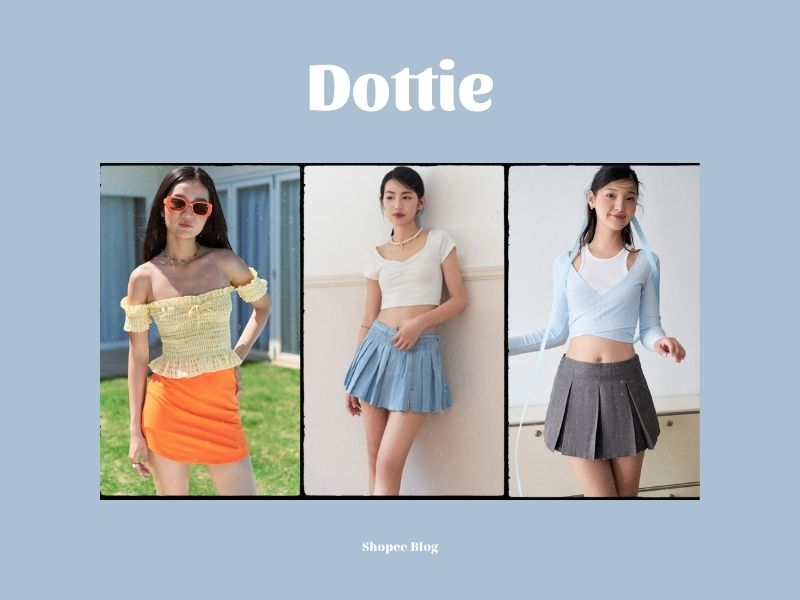 Các mẫu chân váy của shop thời trang Dottie