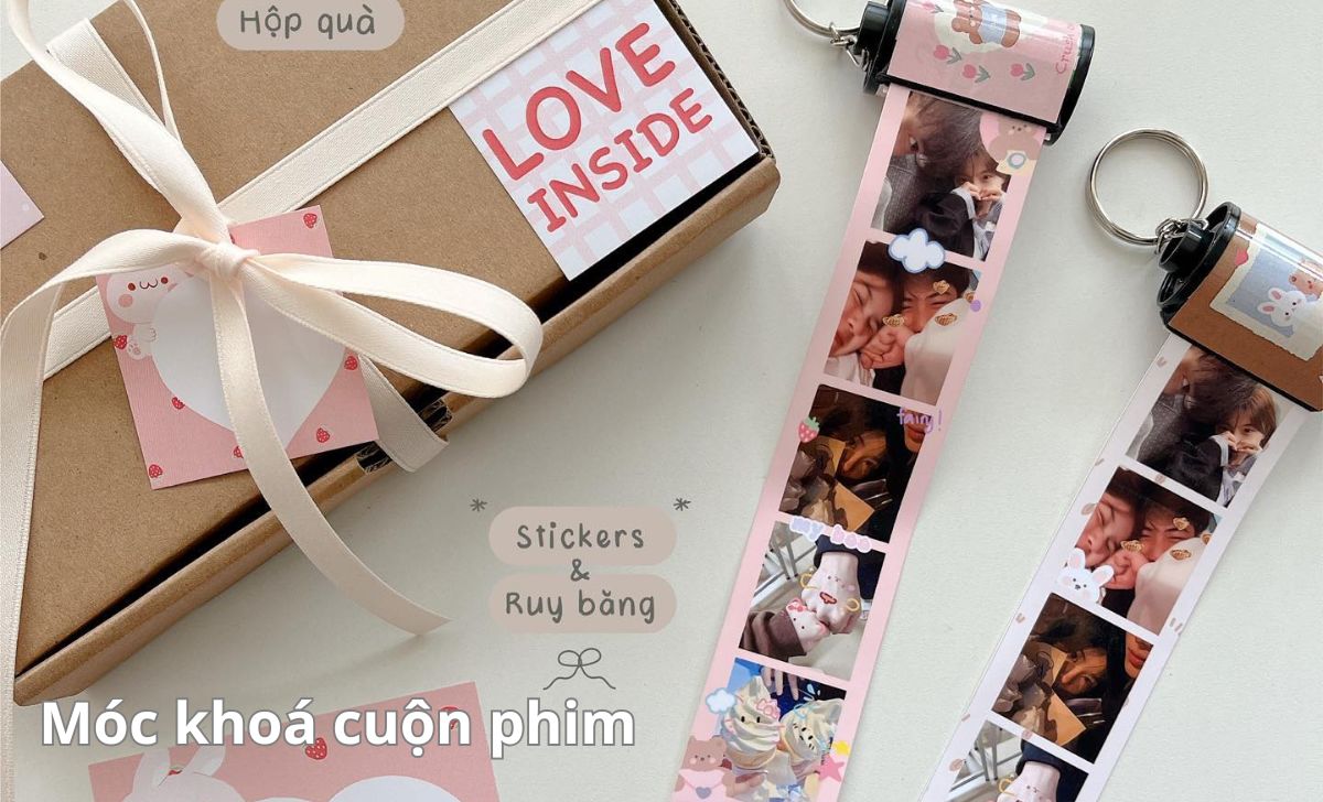 Móc khoá cuộn phim