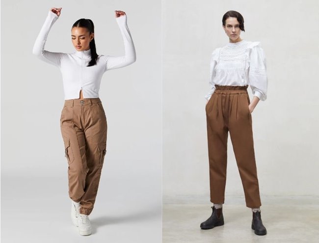 Quần nâu phối áo màu gì?