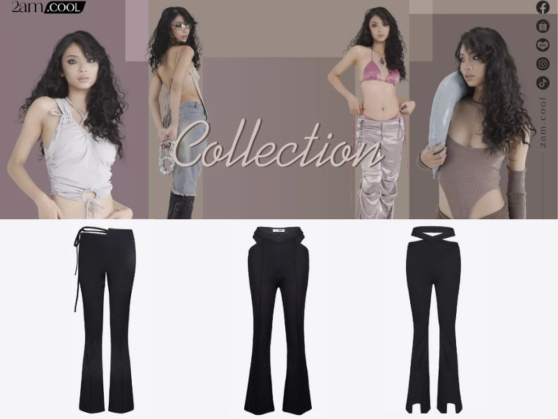 Các mẫu quần ống loe của 2am.cool