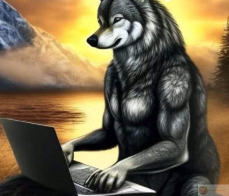 Ảnh chế sói cô độc trở thành chất liệu sáng tạo quen thuộc trong giới trẻ