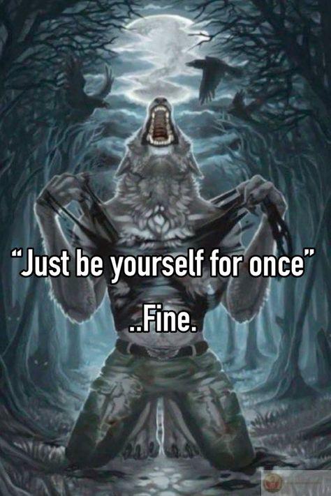 Sói hoang cô độc meme