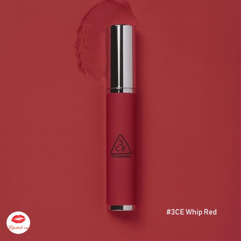 3ce whip red