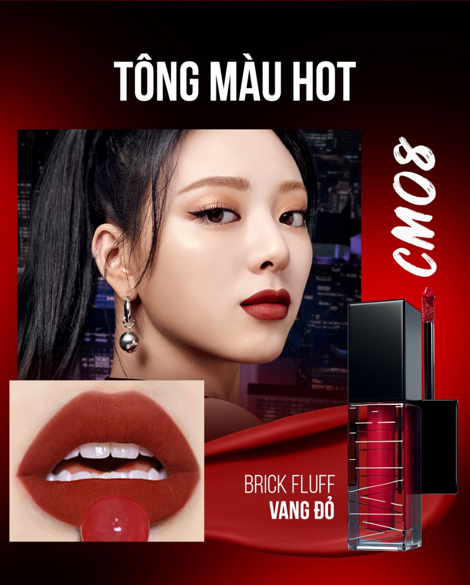 Son Maybelline Sensational Cushion Matte Màu CM08