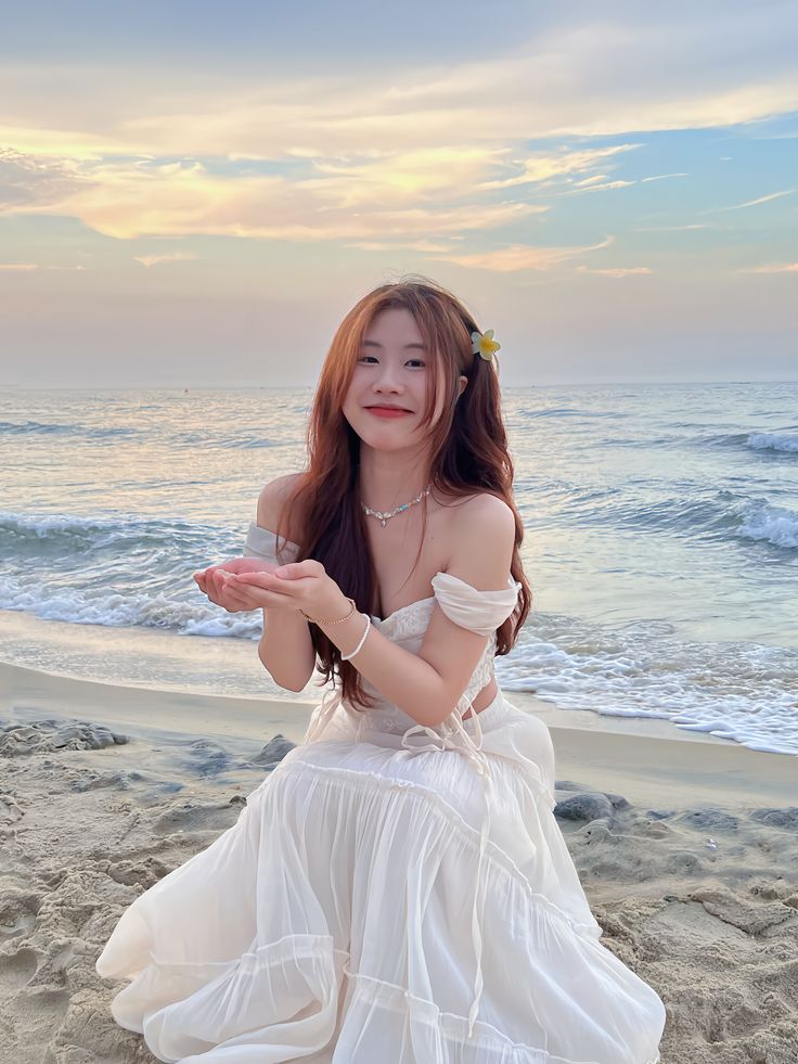 Bước đi thong thả để váy bay nhẹ