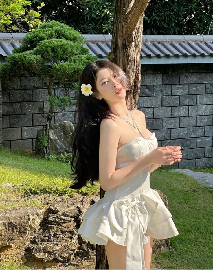 Váy thanh lịch đúng kiểu Hàn Quốc