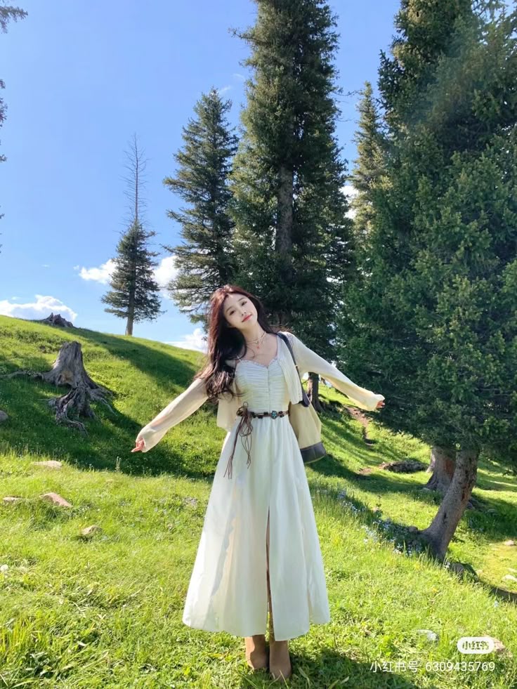 Cách tạo dáng cùng váy dài cho mọi dáng người