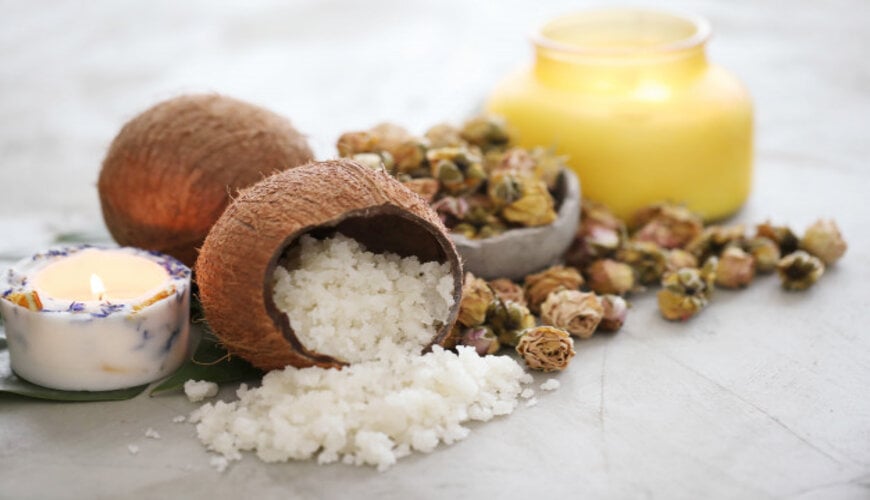 tẩy tế bào chết toàn thân bằng trà xanh