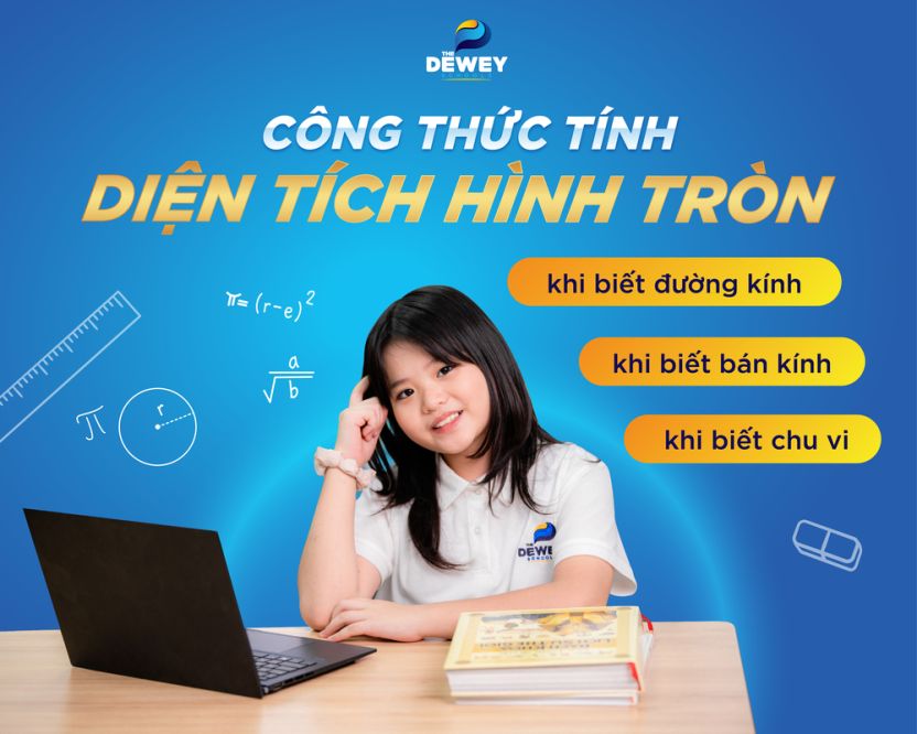 công thức tính diện tích hình tròn