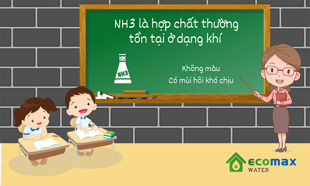 Tính chất vật lý của NH3 Amoniac