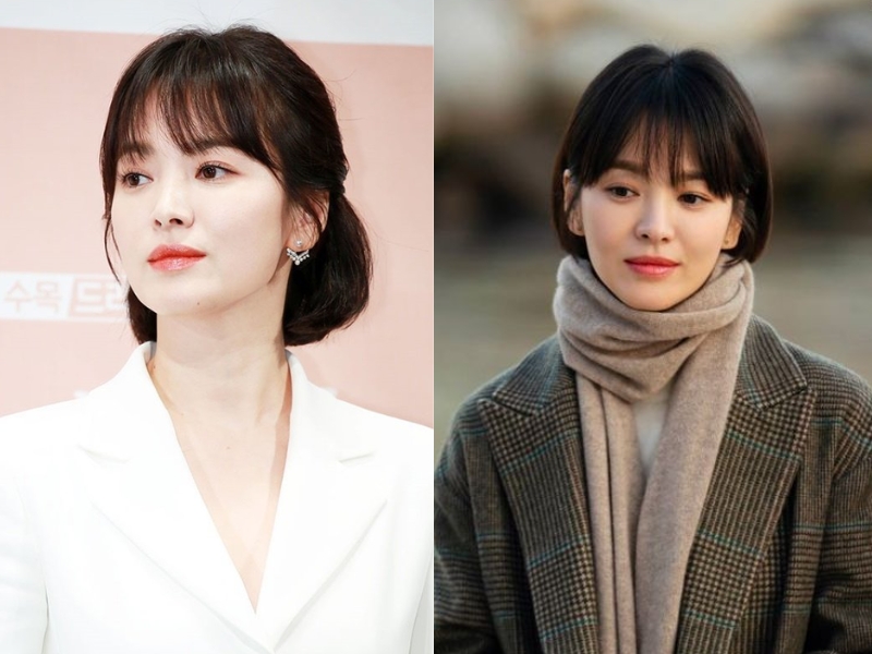 Tóc mái bằng hack tuổi ngắn