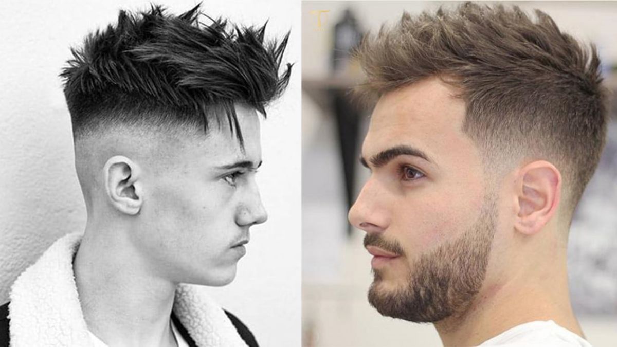 Tóc nam ngắn mùa hè Spiky Quiff