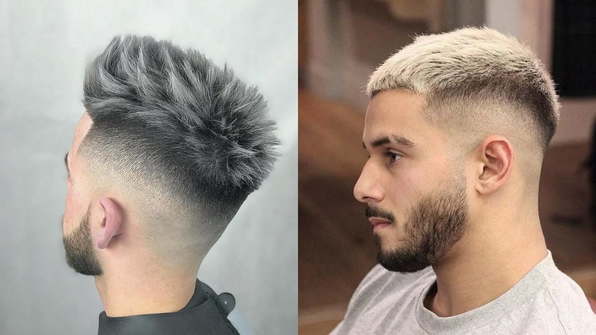 Cắt tóc nam ngắn nhuộm mùa hè