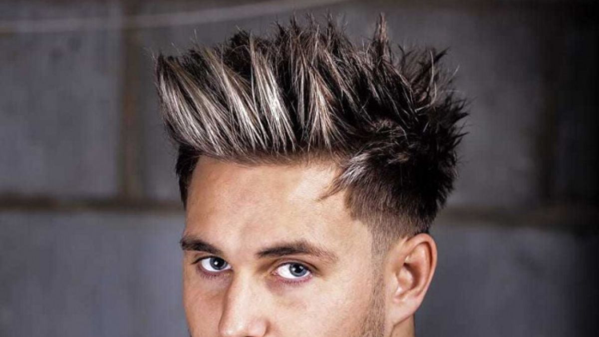Tóc nam mùa hè Spiky