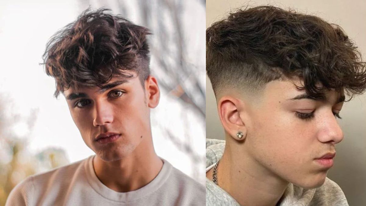 Tóc nam ngắn mùa hè Messy Hair On Top