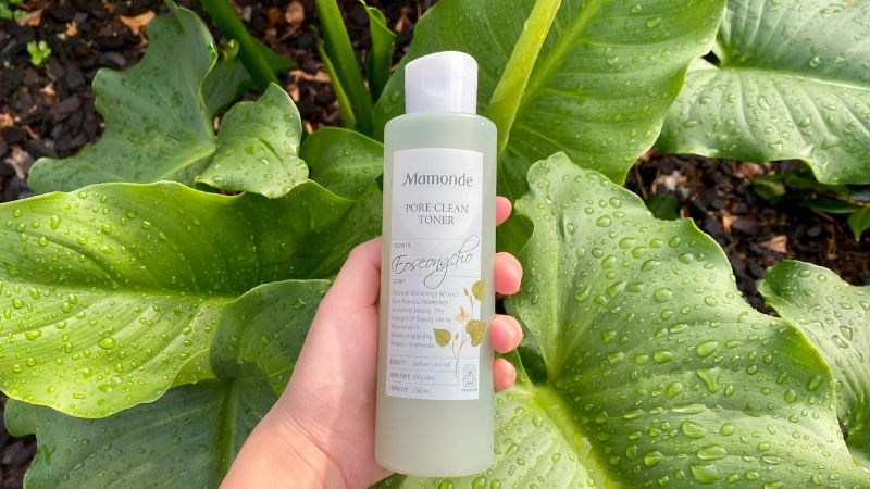 Toner diếp cá Mamonde Pore Clean làm sạch bụi bẩn và se khít lỗ chân lông