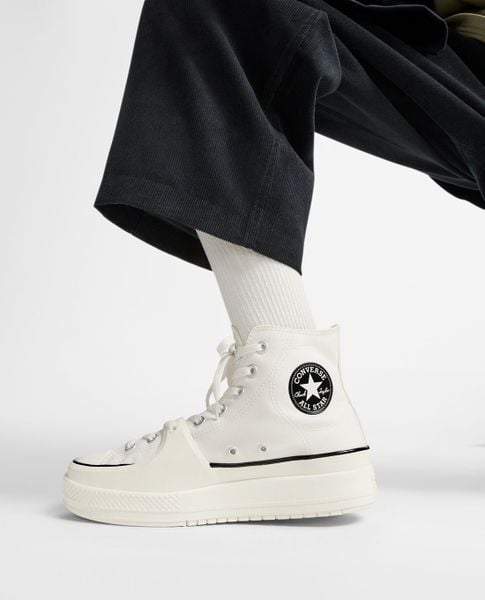 Top giày sneaker tăng chiều cao nam - Chuck Taylor All Star Construct