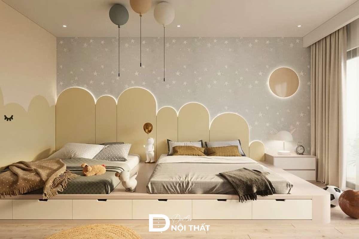 phòng ngủ cho bé gái 15 tuổi