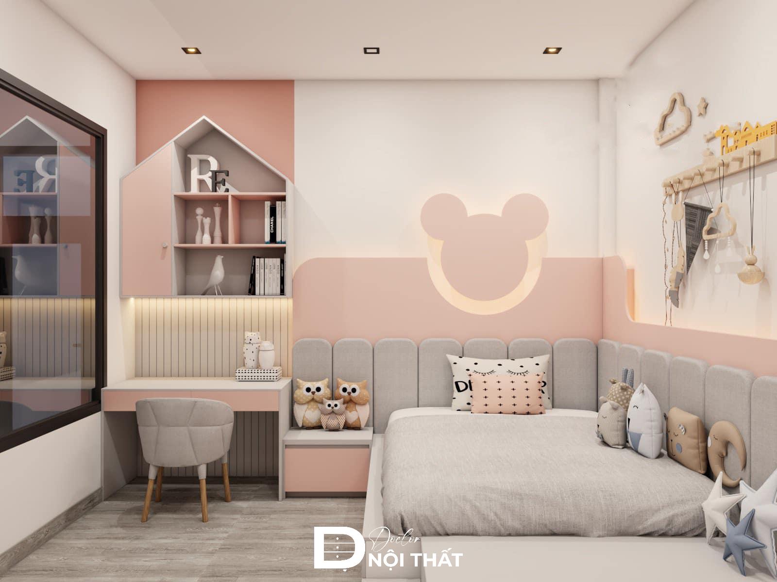 phòng ngủ cho bé gái 15 tuổi