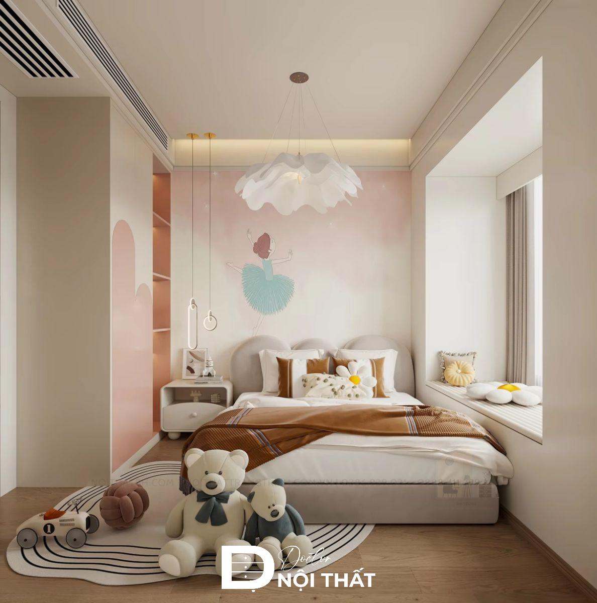 phòng ngủ cho bé gái 15 tuổi