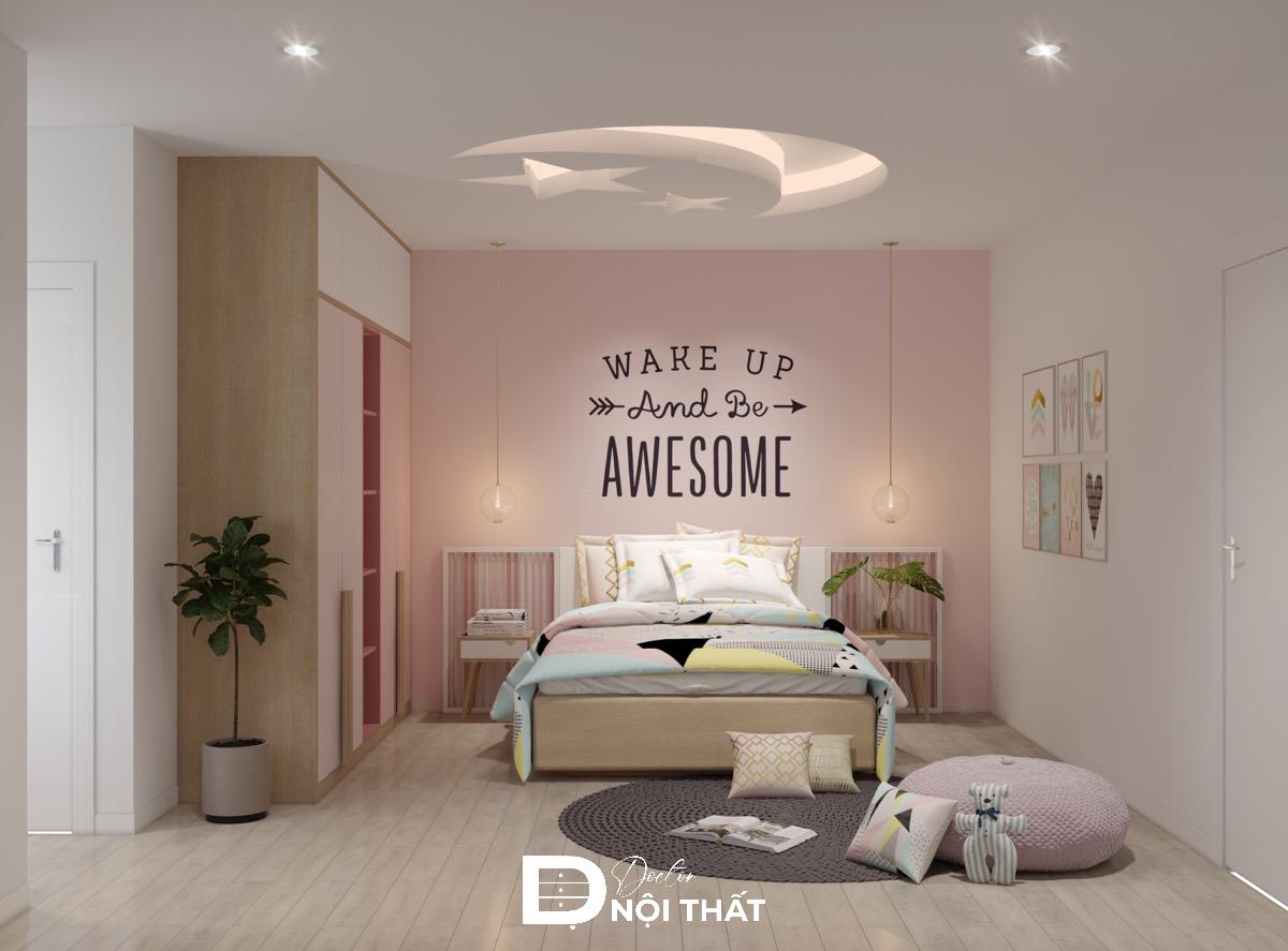 phòng ngủ cho bé gái 15 tuổi