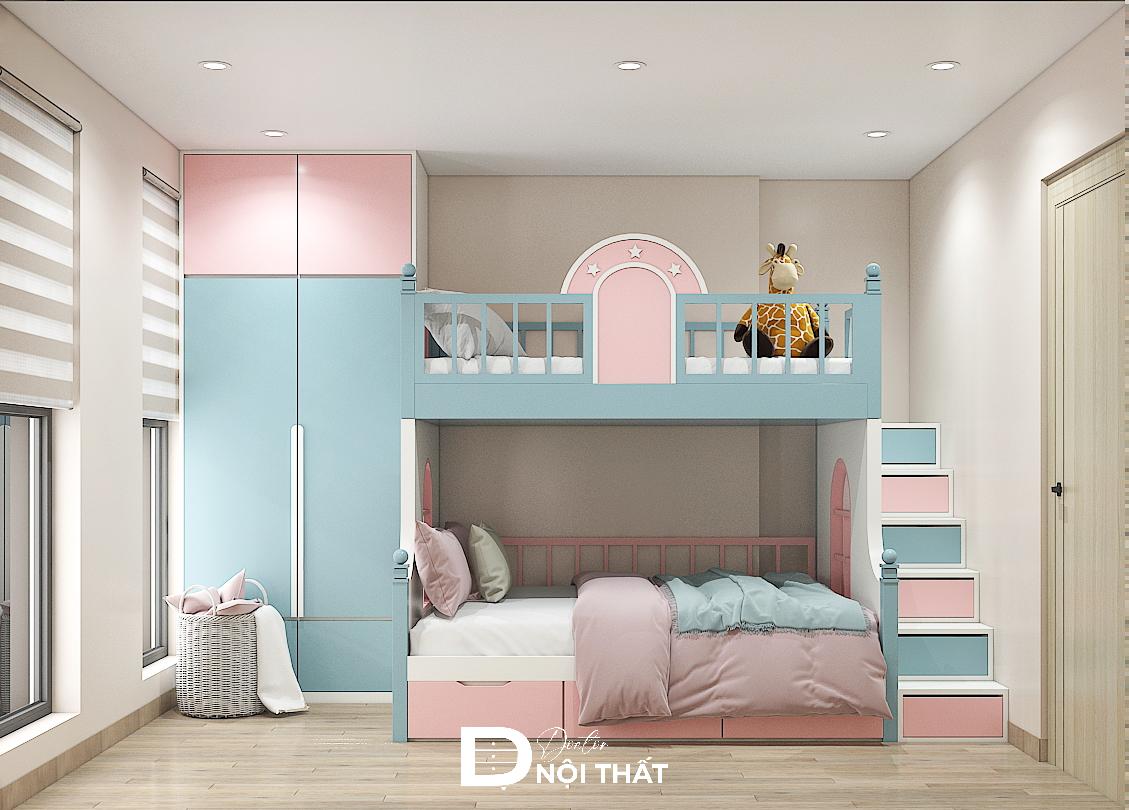 Phòng ngủ đẹp cho bé gái 15 tuổi