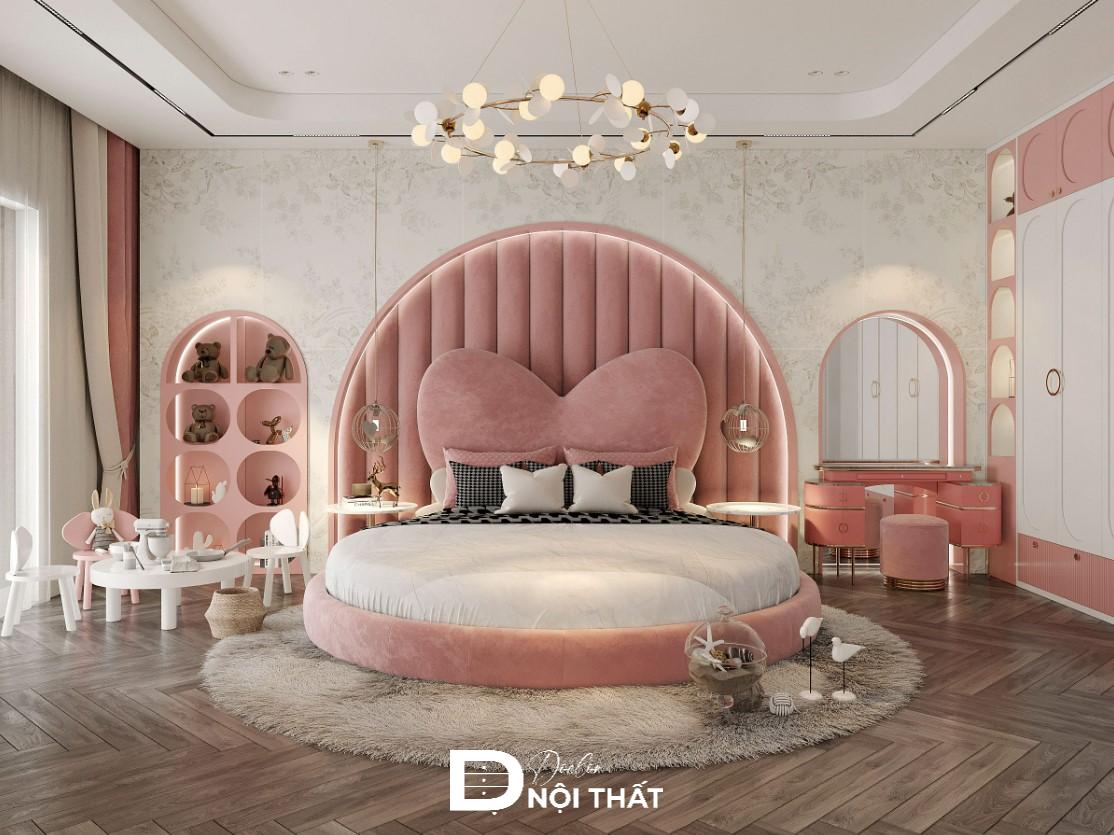 phòng ngủ cho bé gái 15 tuổi