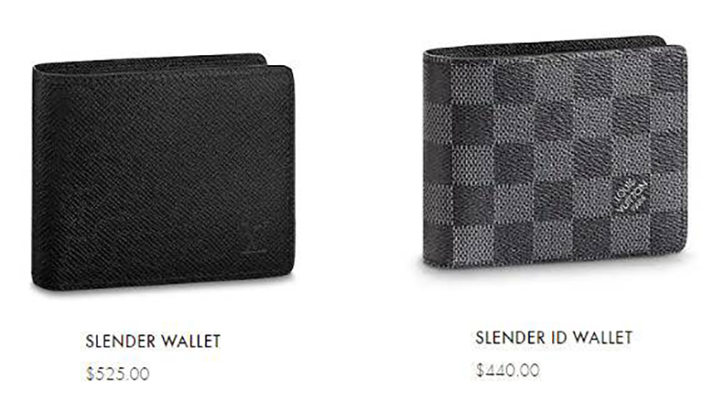 ví lv nam authentic