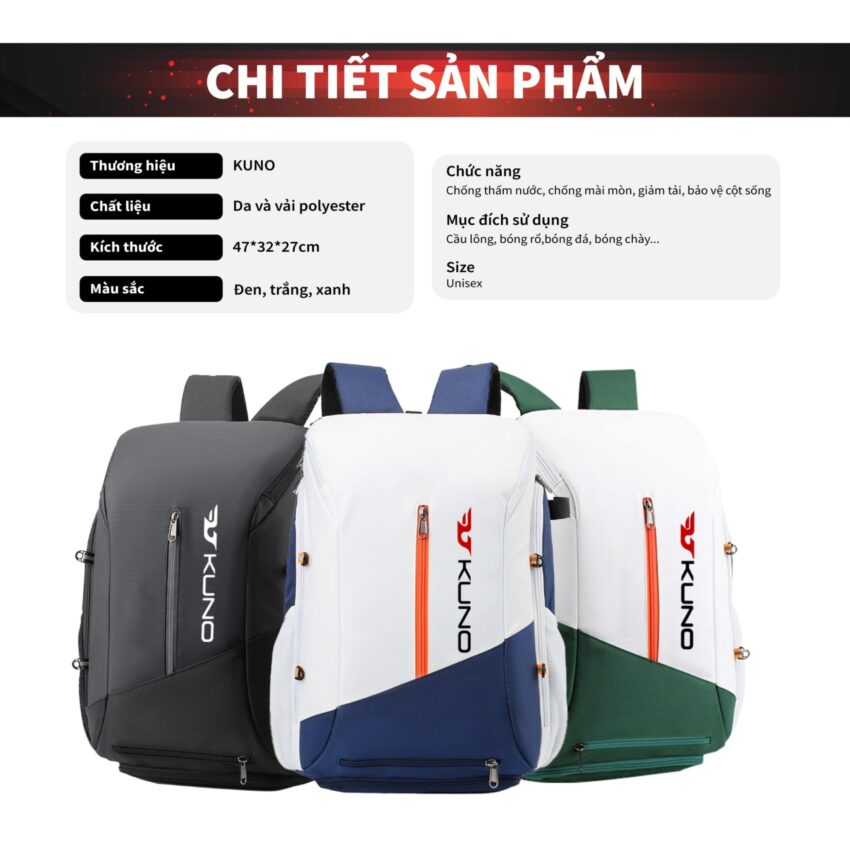 Túi balo đựng vợt