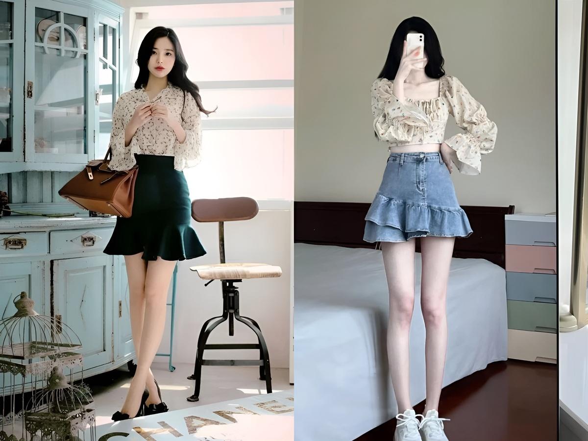 Chất liệu voan mỏng nhẹ, bay bổng sẽ tạo nên vẻ ngoài cực kỳ điệu đà, nữ tính