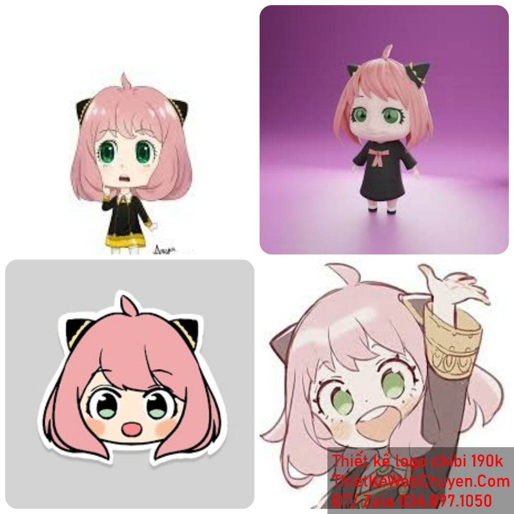 Nét Vẽ Tài Năng và Sáng Tạo Của Anya Chibi