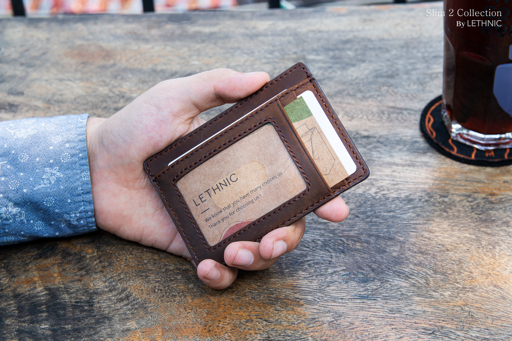 Ví Mini Nam - Ví Card Cao Cấp Lethnic