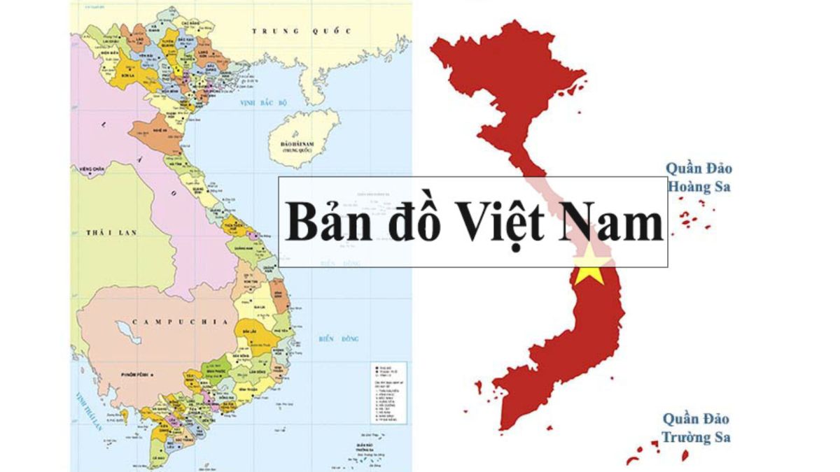 Bản đồ vĩ tuyến Việt Nam