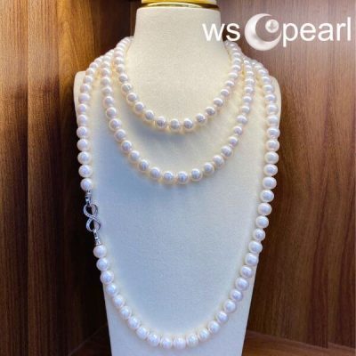 Chuỗi Ngọc Trai Mặc Áo Dài