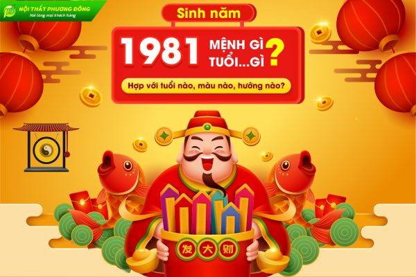 Sinh năm 1981 mệnh gì, tuổi gì? Hợp với tuổi nào, màu nào, hướng nào?