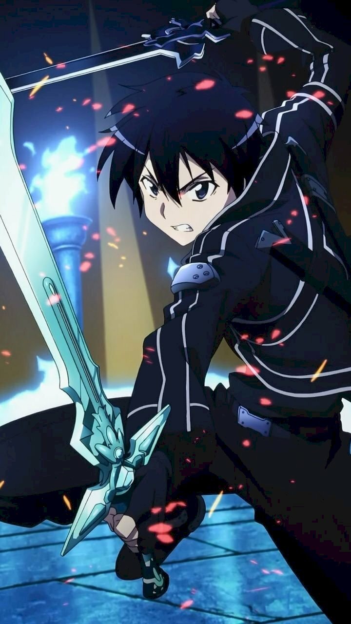 Hình nền Kirito ngầu cho điện thoại