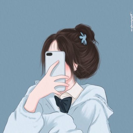 ảnh đại diện đẹp cho nữ che mat anime