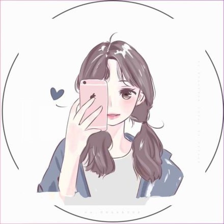 hình đại diện đẹp cho nữ che mặt anime