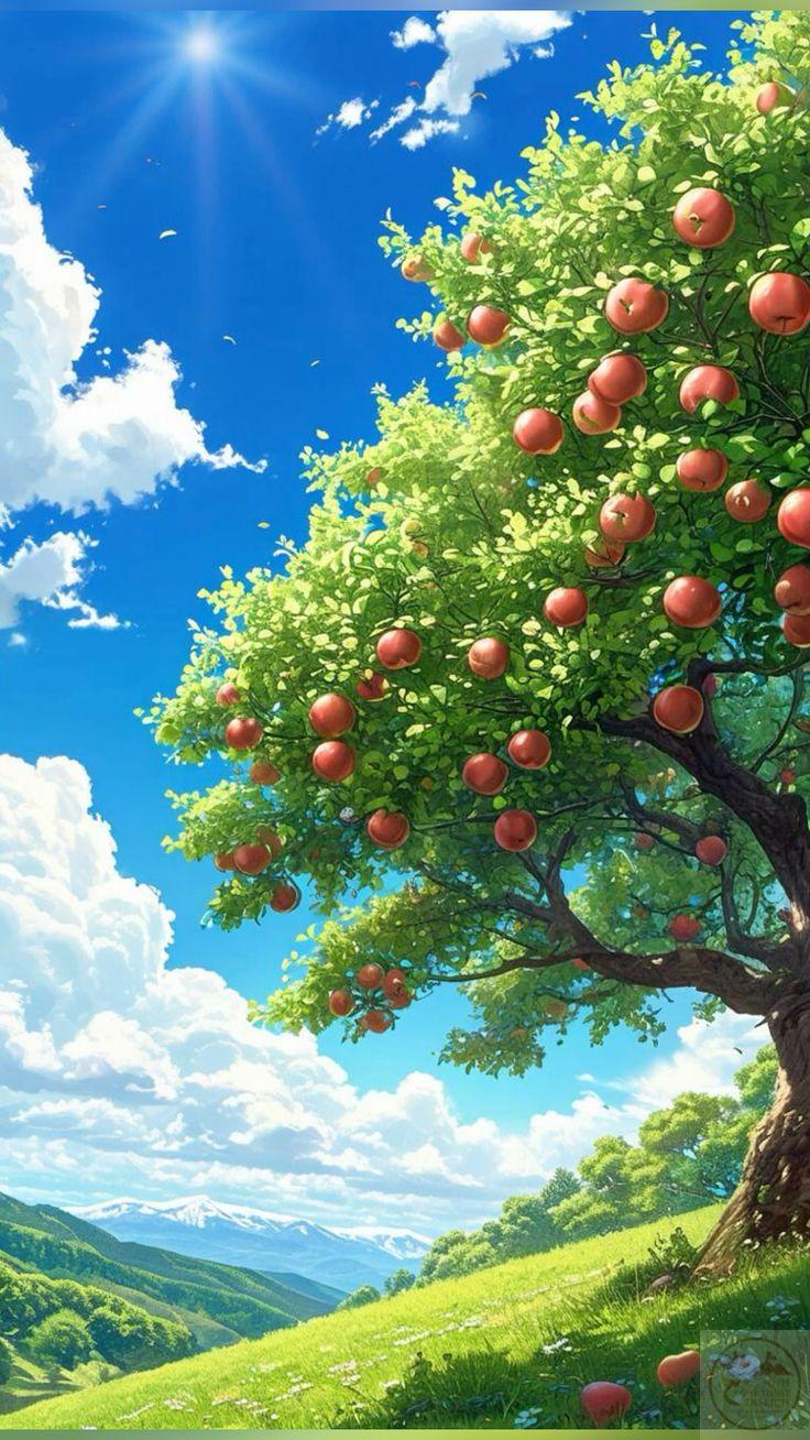 Từng nhịp bút phác thảo mở ra cảnh vật chan hòa và dễ chịu cho tâm hồn