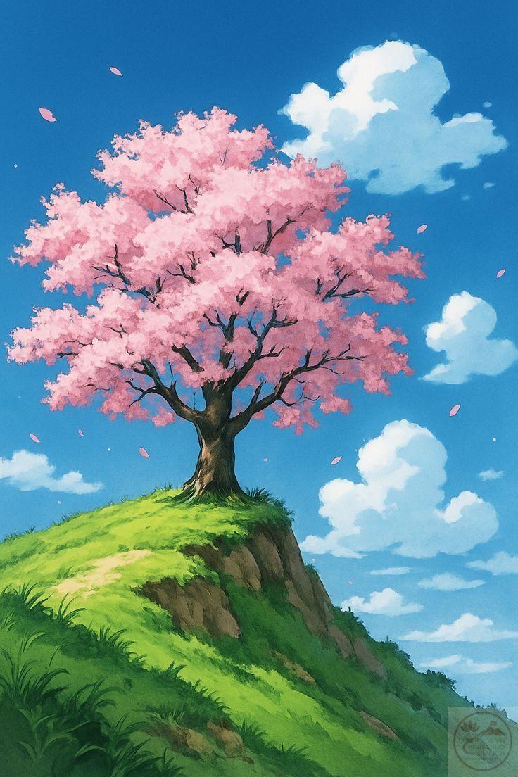 Khoảnh khắc đầy êm dịu hiện ra từ từng đường nét lá nhỏ trong tranh