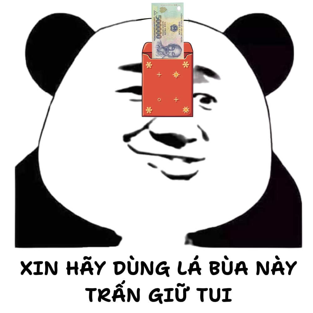 Tết cầu xin lì xì tờ 500k, năm trăm ngàn đồng