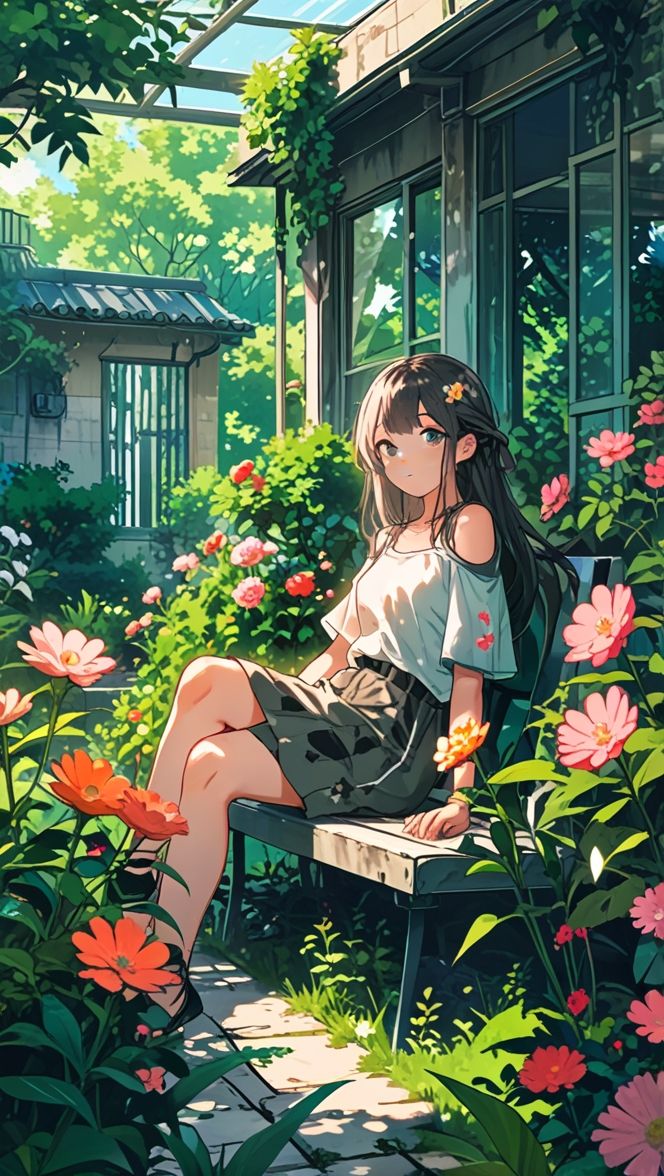 hình ảnh chibi nữ dễ thương đơn giản