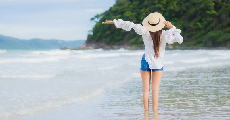 Các mẫu ảnh chụp sau lưng mang đậm tính nghệ thuật