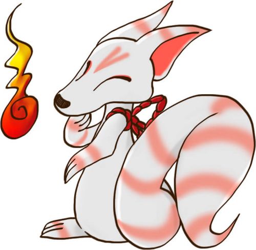 Những chú cáo thiện lành được xem là sứ giả của thần Inari.