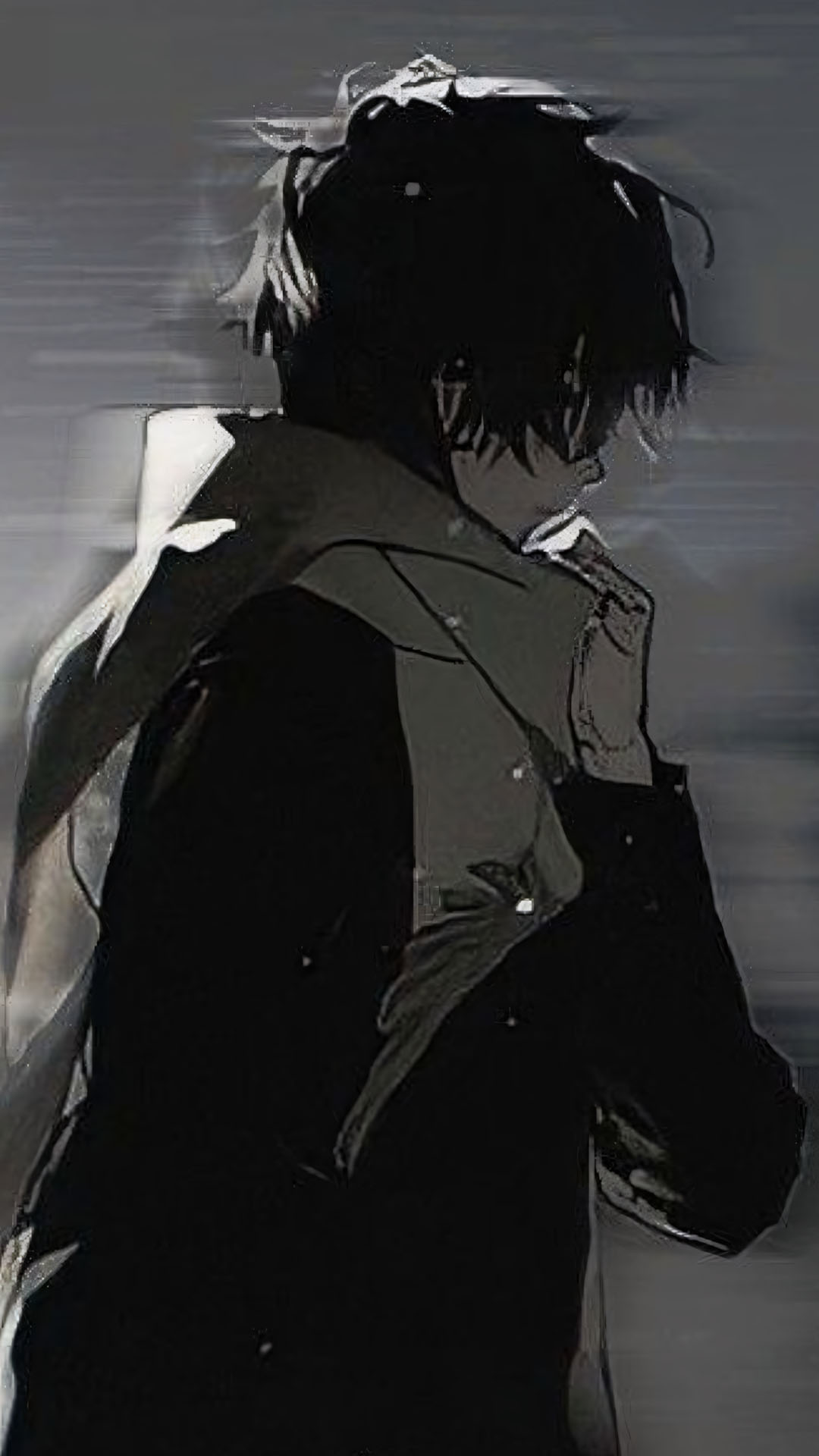 anh anime nam buon den trang 1920px 1080px full hd 2